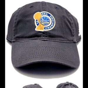 Golden State Warriors New Adidas 5X  5Time 2017 NBA Champions Dad Era Hat Cap